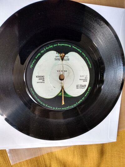 BADFINGER NO MATTER WHAT OG UK 1970 APPLE 7" 45 APPLE 31