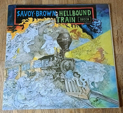 Savoy Brown LP Hellbound Train UK Green Decca 1st Press INCREDIBLE AUDIO PROG