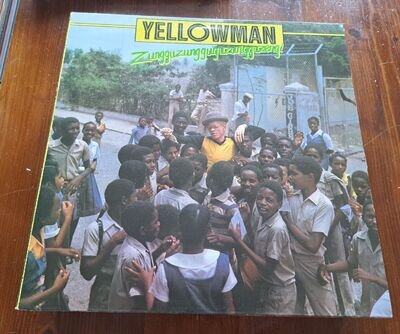 RARE! YELLOWMAN - ZUNGGUZUNGGUGUZUNGGUZENG LP GREL 57 GREENSLEEVES 1983 VG++!