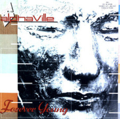 Alphaville - Forever Young LP + Insert, Poster (VG) .