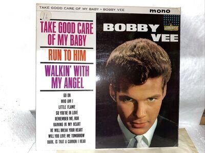 Vinyl LP Bobby Vee - Take Good Care Of My Baby Mono Liberty 1004 Play Tested VG