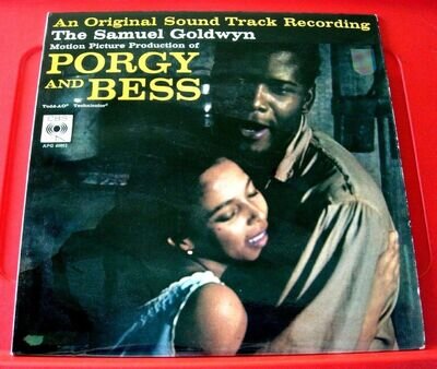 Porgy And Bess OST LP UK MONO RI'62 CBS APG60002 Cab Calloway/Pearl Bailey VINYL