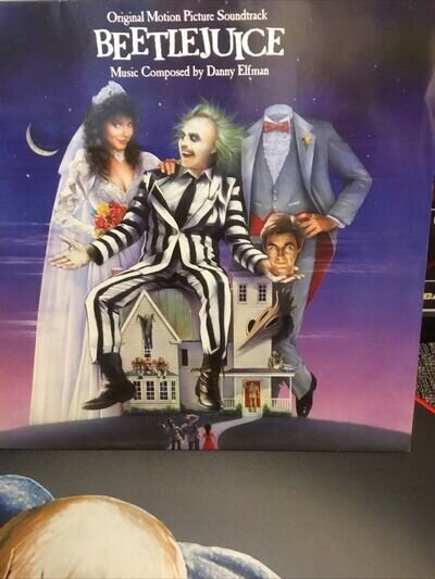 Beetlejuice Original Soundtrack Danny Elfman, Geffen, Motion Picture 1988