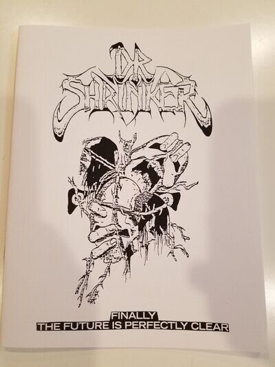 DR.SHRINKER die-hard 30-page zine/booklet (morbid saint, autopsy, impetigo)