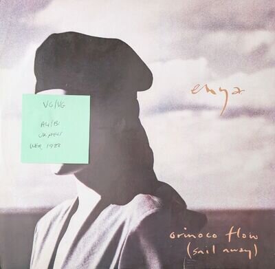 Enya ‎Orinoco Flow Vinyl Record VG/VG YZ312T 1988