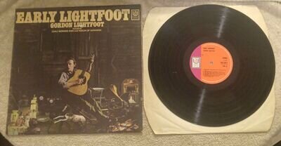 Gordon Lightfoot Vinyl LP - Early Lightfoot. A-1G/B-1G. Original Pressing.