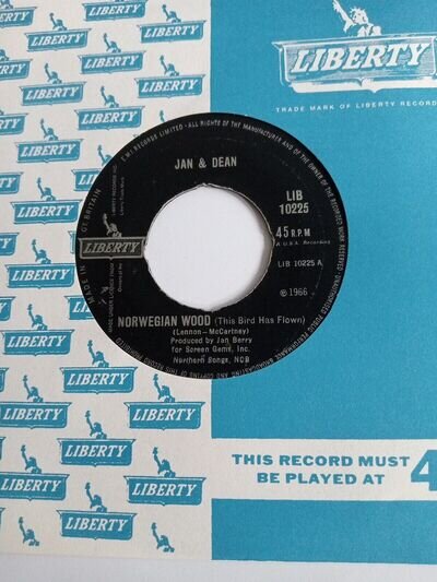 Jan & Dean - Norwegian Wood (Liberty L 10225) EX