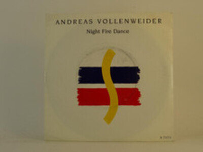 ANDREAS VOLLENWEIDER NIGHT FIRE DANCE (55) 2 Track 7" Single Picture Sleeve CBS