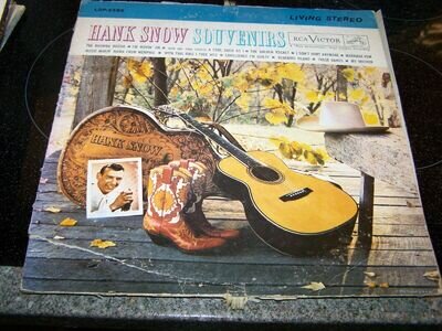 LP/ HANK SNOW /SOUVENIRS (1963 STEREO ORIGINAL USA RCA VICTOR