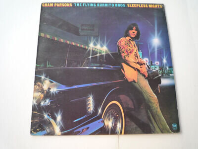 Gram Parsons / The Flying Burrito Bros – Sleepless Nights - UK 1976 A&M Records