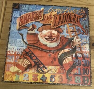 Gerry Rafferty Album Snakes And Ladders LP Vinyl Record 1980