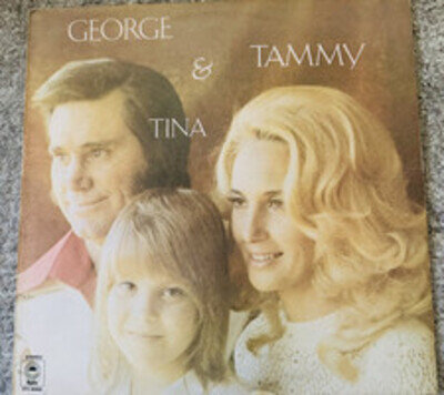 George Jones Tammy - George Tammy Tina - Used Vinyl Record - A1142z