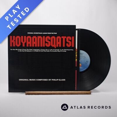 Philip Glass Koyaanisqatsi A-2U B-1U LP Album Vinyl Record ISTA 4 - EX/EX