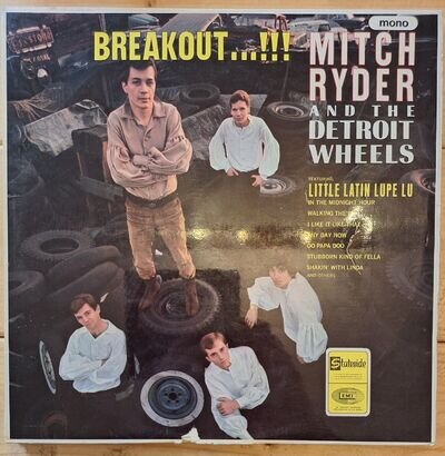 MITCH RYDER & THE DETROIT WHEELS BreakTHE out! Stateside SL 10189 Great 60s soul