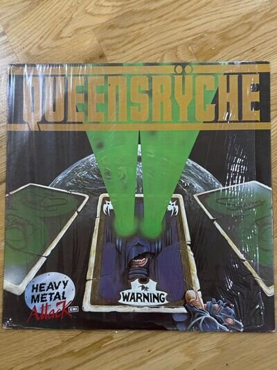 SEALED Queensrÿche - The Warning LP Vinyl 1984 EMI Rare Heavy Metal Classic!