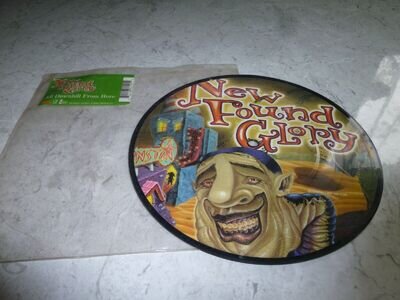 VINYL 7" NEW FOUND GLORY ALL DOWNHILL FROM HERE PICTURE DISC VG+