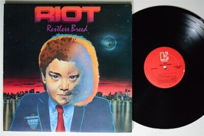 RIOT Restless Breed ELEKTRA LP NM 1st press