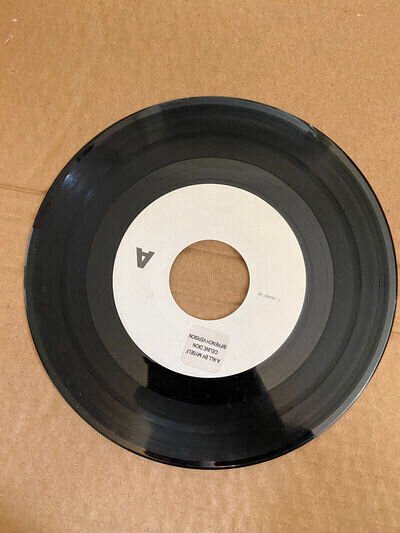 Celine Dion All By Myself - 7" White Label Jukebox Wide Center