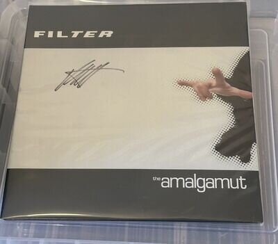 Filter The Amalgamut Signed Vinyl White Richard Patrick