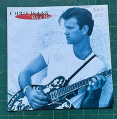 E744, Blue Hotel, Chris Isaak, 7" 45rpm PS Single, Near Mint Condition