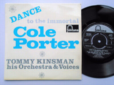 Tommy Kinsman Dance To The Immortal Cole Porter EP Fontana TE17433 EX/EX 1963 pi