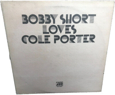 BOBBY SHORT loves Cole Porter 1971 US ATLANTIC STEREO 2 X VINYL LP (DOUBLE)