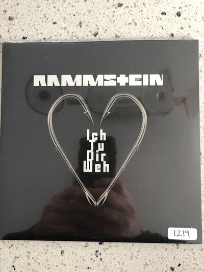 RAMMSTEIN - Ich Tu Dir Weh - numbered vinyl 1 sided etched SEALED OOP rare