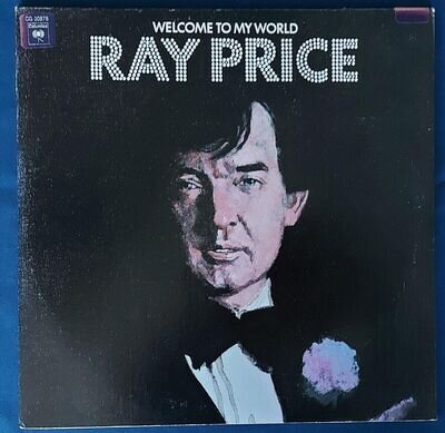 Ray Price - Welcome To My World - Double Vinyl LP record - Gatefold