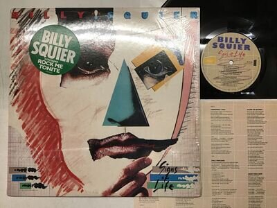 Billy Squier Signs Of Life US LP [79989ER]