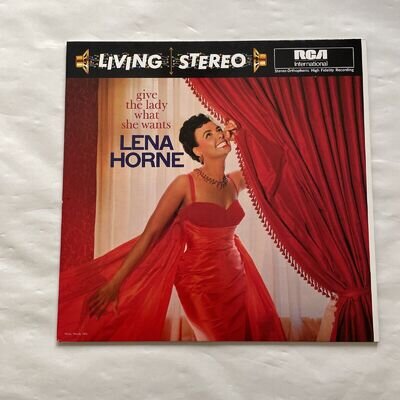 LENA HORNE - Give The Lady What She Wants (1984) Vinyl LP (NL89459) Jazz Vocal
