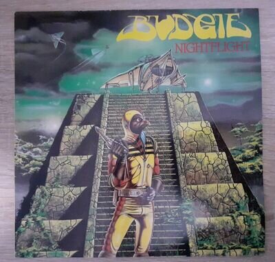 Budgie Nightflight Night Flight Original Vinyl Record LP 1981 Nm-/Nm- RCALP6003