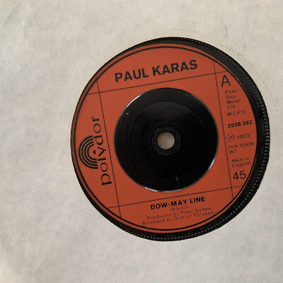 Paul Karas - Dow-May Line 7", Single 1973