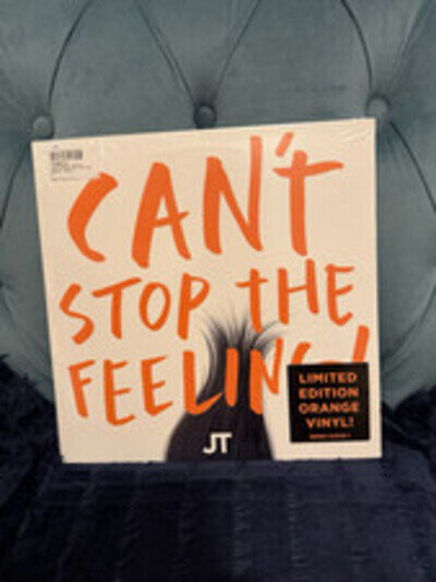 Justin Timberlake - Can’t Stop The Feeling - Orange Vinyl LP - BRAND NEW SEALED