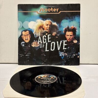 SCOOTER - THE aAGE OF LOVE - TRANCE CLUBLAND HARD DANCE 12” VINYL RECORD DJ