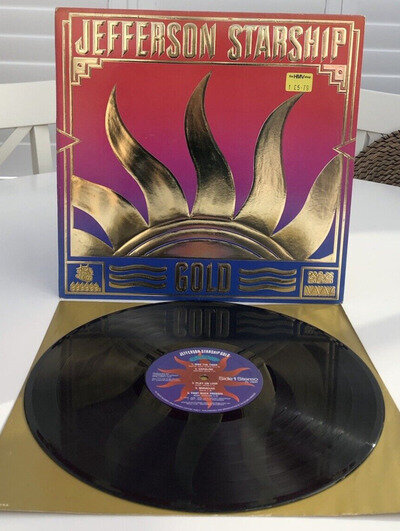 JEFFERSON STARSHIP -GOLD- GRUNT RECORDS US BZL1-3247 1971 VINYL LP RECORD