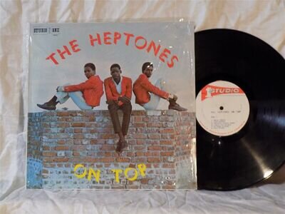 The Heptones On Top Studio One 0016 Jamaica LP Record VG+