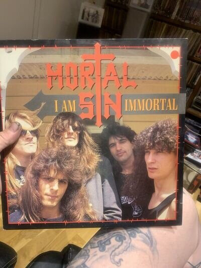 Mortal Sin. I Am Immortal. 12” Vinyl Perfect Condition. 1990.