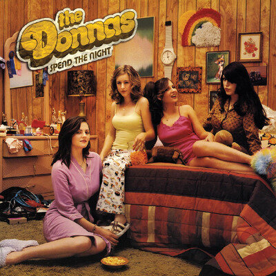 The Donnas Spend the Night (HOT PINK VINYL) Exclusive Vinyl Record LP