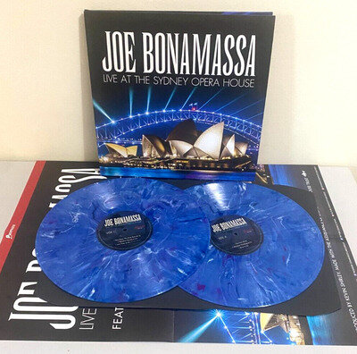 Joe Bonamassa Live at Sydney Opera House 2 x 12" LP Vinyl Marbled Record Album
