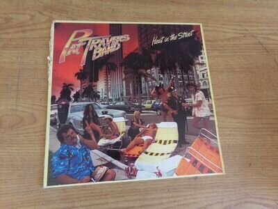 LP RECORD ALBUM PAT TRAVERS BAND HEAT IN THE STREET