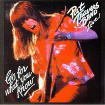 Pat Travers Band - Live ! Go For What You Know - Used Vinyl Record - B2508z