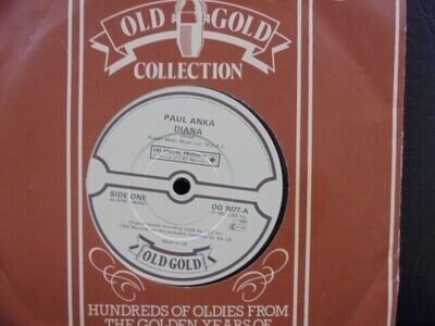 PAUL ANKA " DIANA " UK OLD GOLD REISSUE EX+ COND.