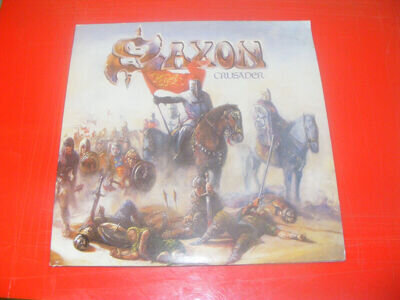 SAXON - CRUSADER + FAN CLUB INSERT - UK 1984 -
