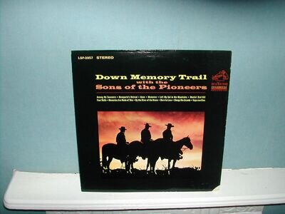 The Sons Of The Pioneers-Down memory lane LP 1964
