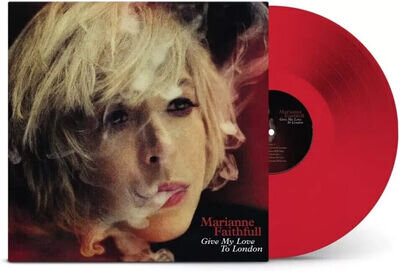 Marianne Faithfull - Give My Love To London. Red Vinyl 12" LP Album NEW & SEALED