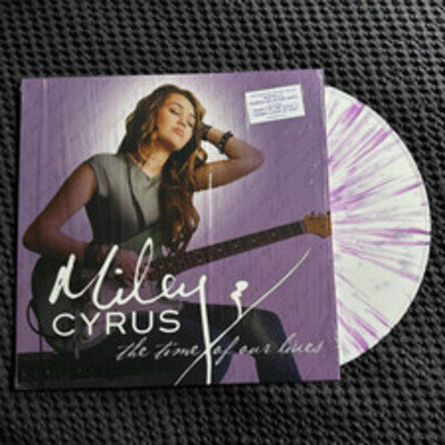 Miley Cyrus TIME OF OUR LIVES UO Limited Colour Vinyl LP