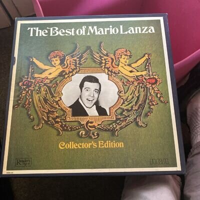The Best Of Mario Lanza Collectors Edition Vinyl 6x Records Box Set RCA