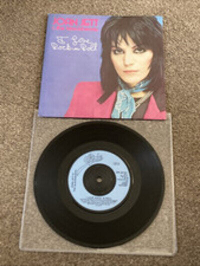 JOAN JET I Love Rock ‘n Roll / Love Is Pain 2 Track 7” Single In P/S RUNAWAYS