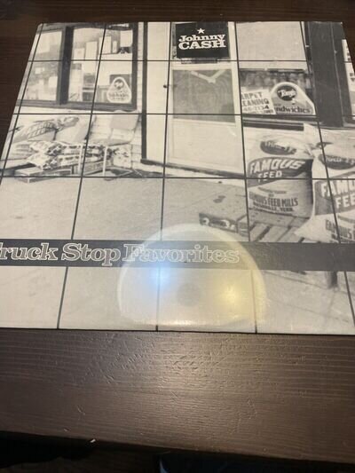 JOHNNY CASH Truck Stop Favorites SEALED Outlaw Country Rockabilly Vinyl Record