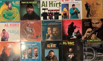 RARE JAZZ LOT OF 15 AL HIRT - MOSTLY IMPORTED RECORDS 12" LP ALBUM RECORDS VG+
